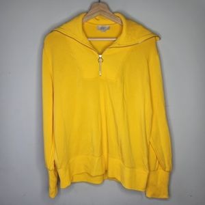 Loft Outlet Half Zip Collar Soft Sweater Medium